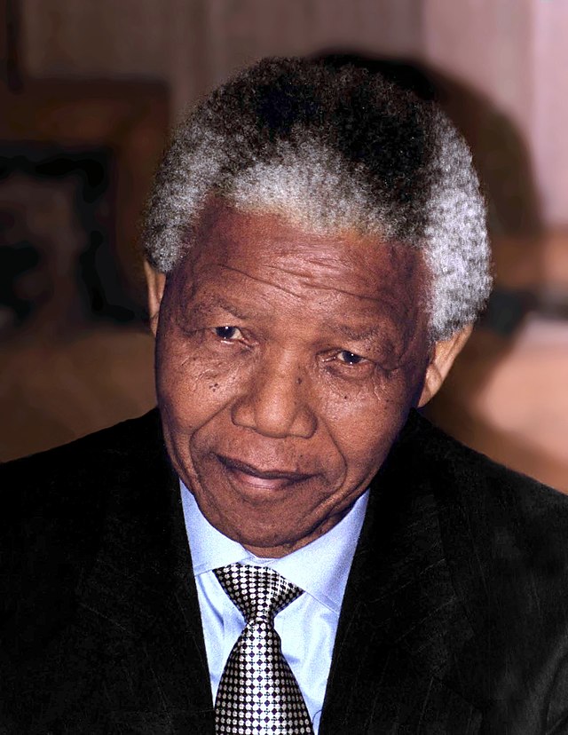 Photo of author Nelson Mandela Photo of author Nelson Mandela
